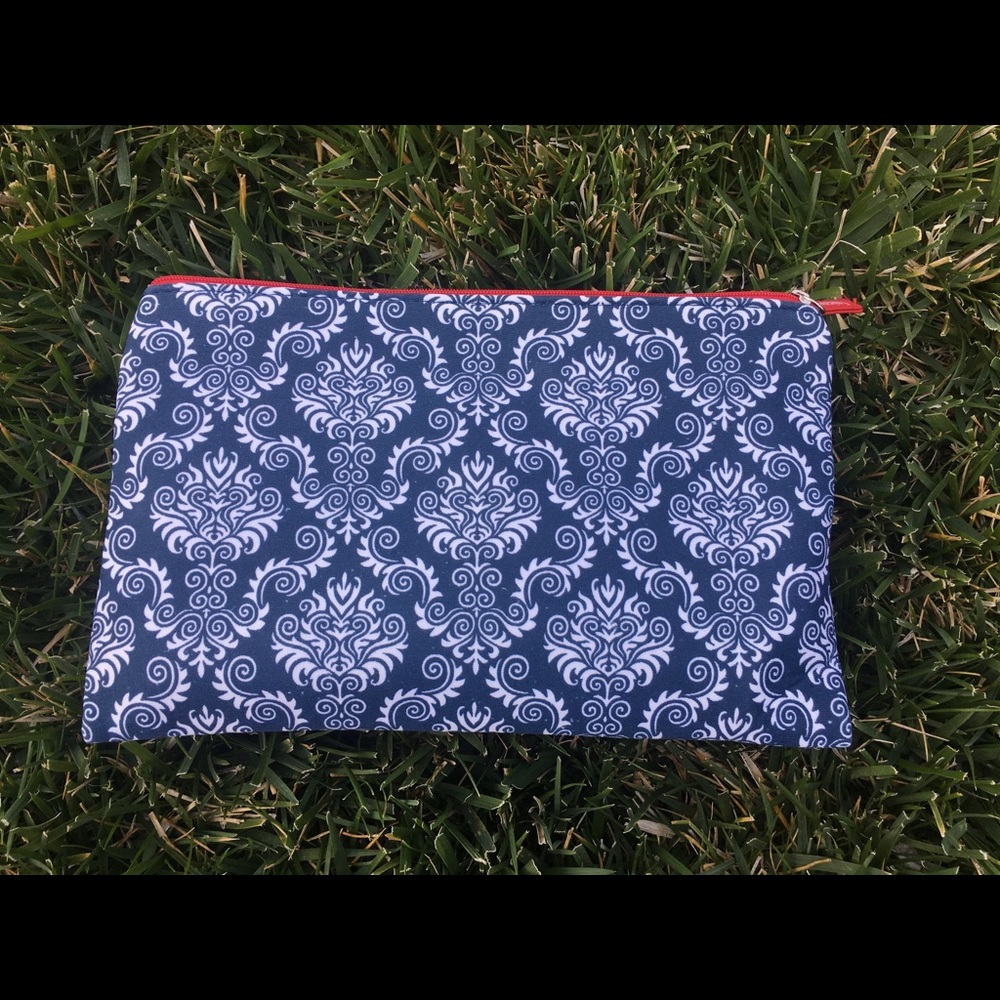 NWOT paisley floral purse clutch wallet bag
